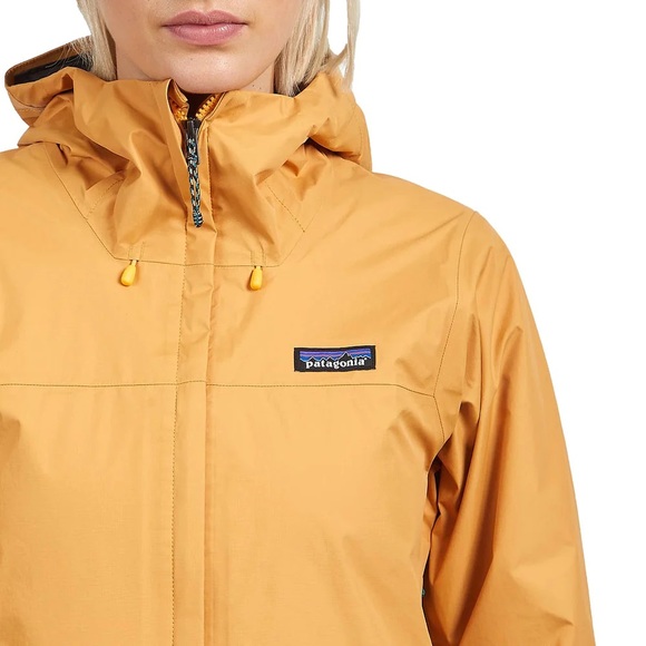 NWT Patagonia Torrentshell 3L Rain Jacket Women's M Dried Mango H2NO Packable - Picture 2 of 4